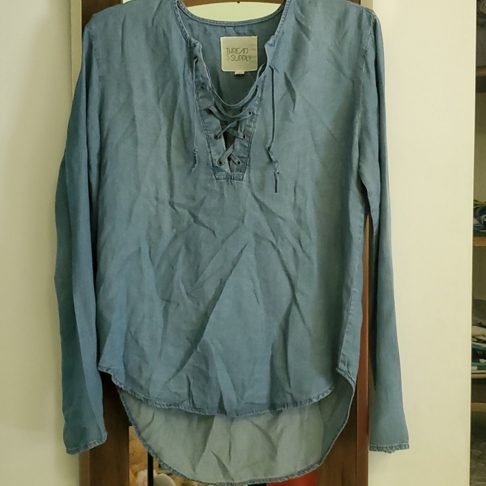 Thread & Supply Long Sleeve Tunic Top
